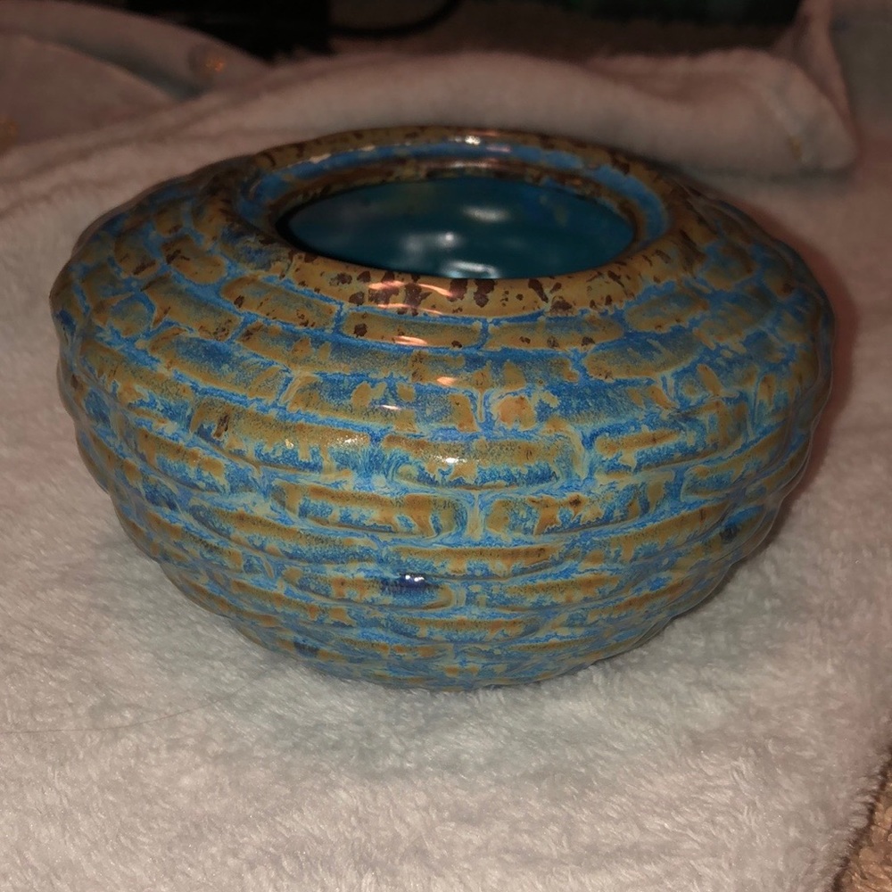 Boho Rustic Accent Vase/Pot!!